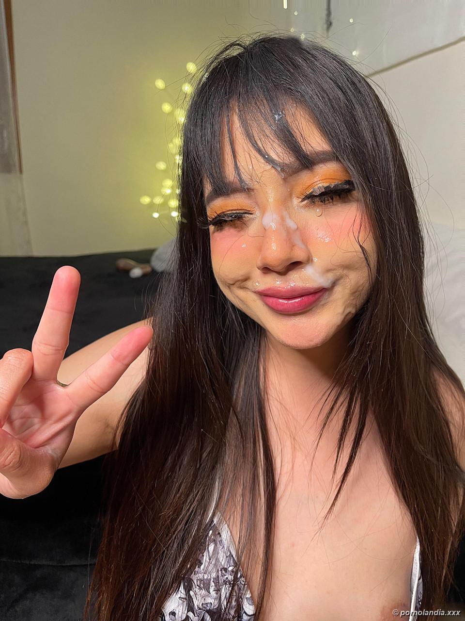 Japonese Naked Loves Cumshot en la cara - Foto 240067