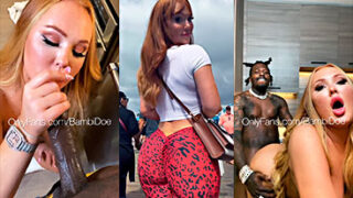 Bambi Doe singando duro con un negro guebon