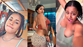 La bebé dominicana castillo y sus enormes y hermosas tetas