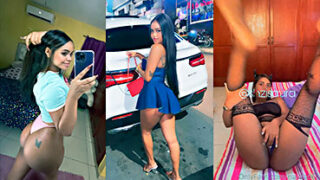 Isaura Sánchez con grandes tetas haciendose una paja intensa