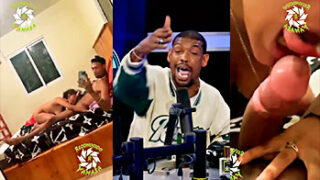 Napo en un trío porno donde le chupan muy rico el guebo