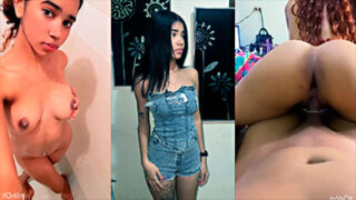 Dominicana Flaquita Rainielis Ramos singando muy intenso