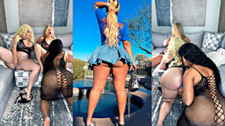 Intenso trío lésbico con KoKo Kay y Angelina Johnson