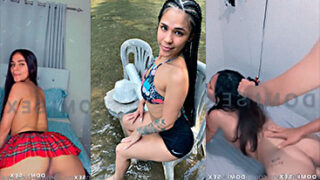 A la puta de cheyla cruz le dan pila de ñema sin piedad