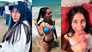 Mailen Agostina recibiendo una rica venia en la boca