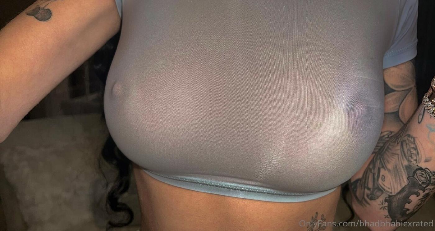Bhad bhabie x nominal pokies de pezón ver a través de solo fans establecidos filtrados