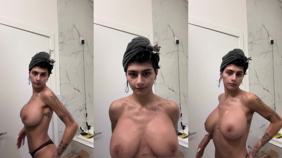Ducha mia khalifa topless topless solo fans