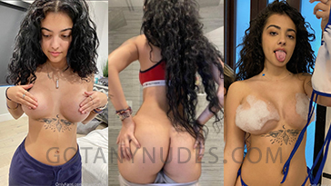 Malu trevejo desnudo topless tesising tetas Ig en vivo Video