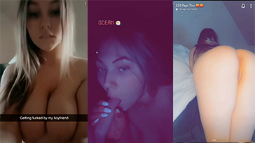 Ocean Larsen desnuda Snudly Snapchat Video porno filtrado