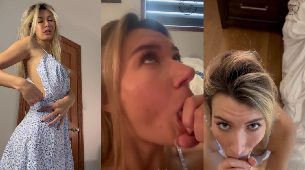 Sabrina Vaz BlowJob Onlyfans PPV filtró video