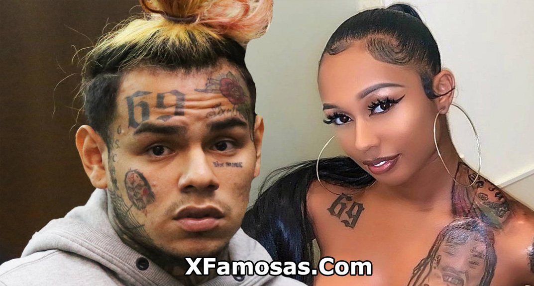 Famoso de 6ix9ine y su esposa Jade Jade Jade Filesran Video de la película en casa
