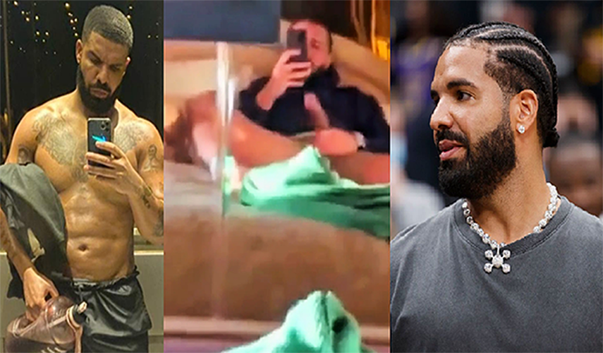 Drake Records himself for a fan ‘Intimate Video’