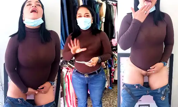 Madurita Empleada Se Mastruba Para El Cliente Por Dinero En La Tienda