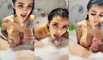 Karely Ruiz Video Porno Exclusivo ‘Chupando Verga en la Bañera’