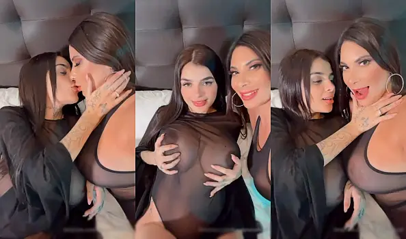 Azucar Alejandra Besa Caliente A La Karely Embarazada