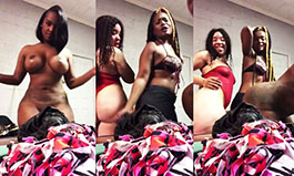 Blacks showing their huge butts for xleche