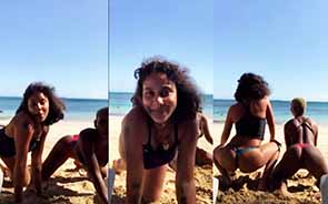 Tokischa Dominican De Putona En La Playa