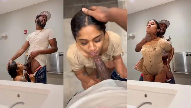 She fucks the BBC, but her date knocked on the door for taking too