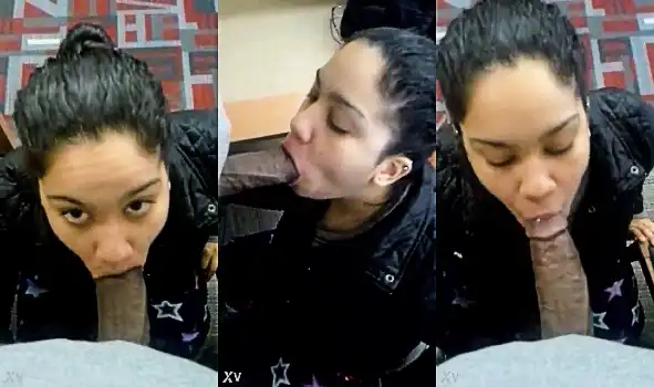 Ella cerró la biblioteca solo para tragarse mi Verga