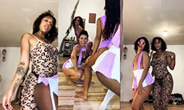 Lesbianas dominicanas-Locas con la artista Tokischa Noporn