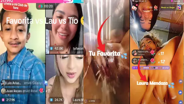 Tu Favorita, Laura Mendoz Vs Tio Colocho En Reto Lluvia.. TikTok
