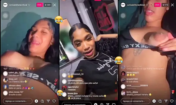Cotiza Billone Con Lo Verdadero Desacato En Live de Intagram