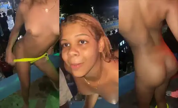 Dominicana se desacata en la piscina