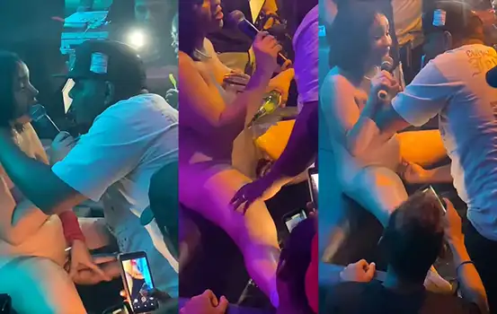 Gozando con la Striper en la disco