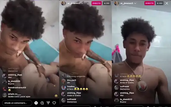 Ex de Shupamela Singando en vivo para su fan